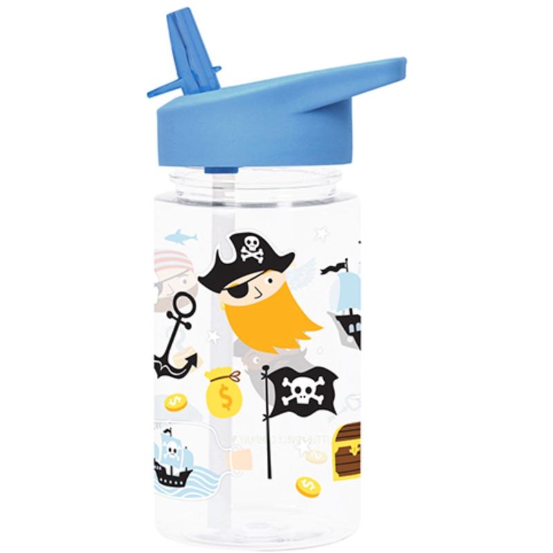 A Little Lovely Company Pirates Water Bottle