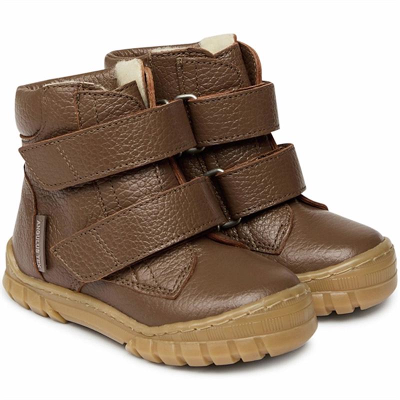 Angulus Beginner Tex Boots w Velcro Walnut