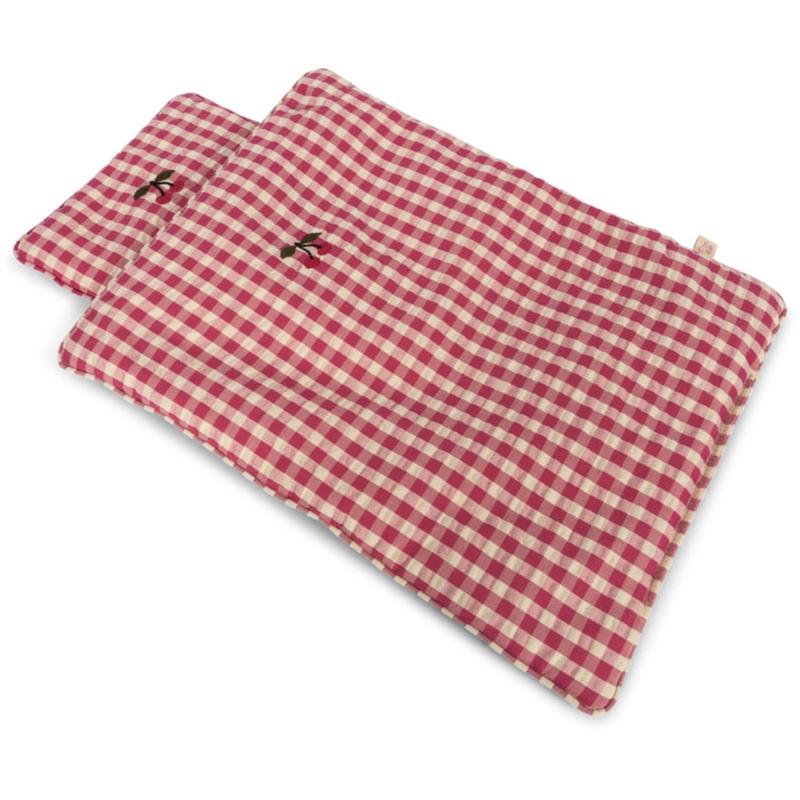 Konges Sljd Bubblegum Check Doll Bedding