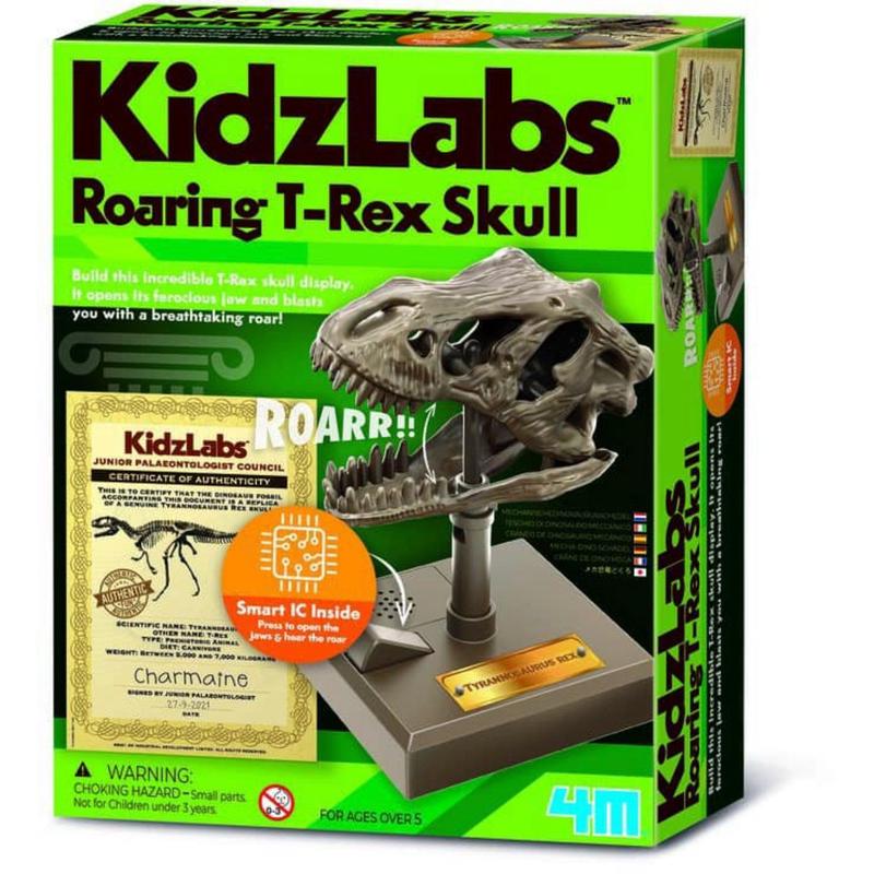 4M Kidzrobotix / Roaring T-Rex Skull