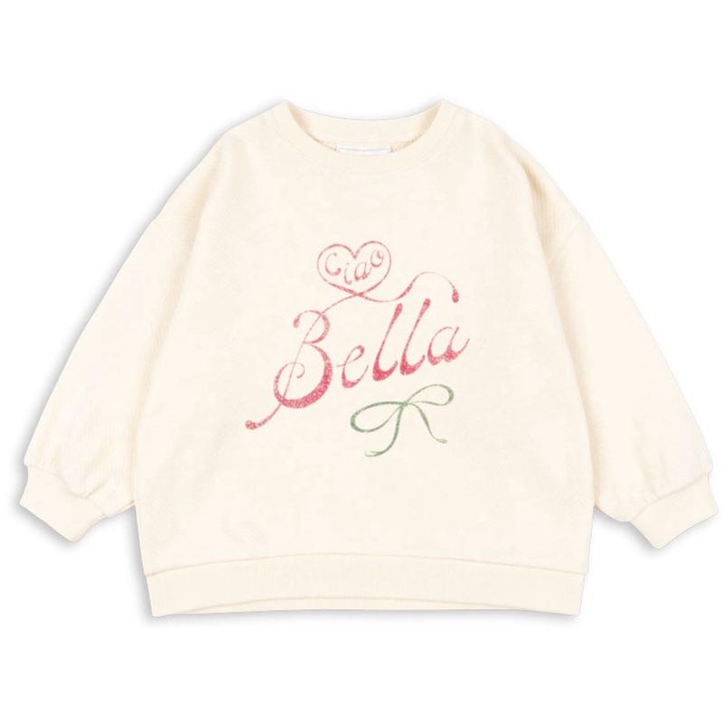 Konges Sljd Antique White RHW X KS Bella Sweat Gots