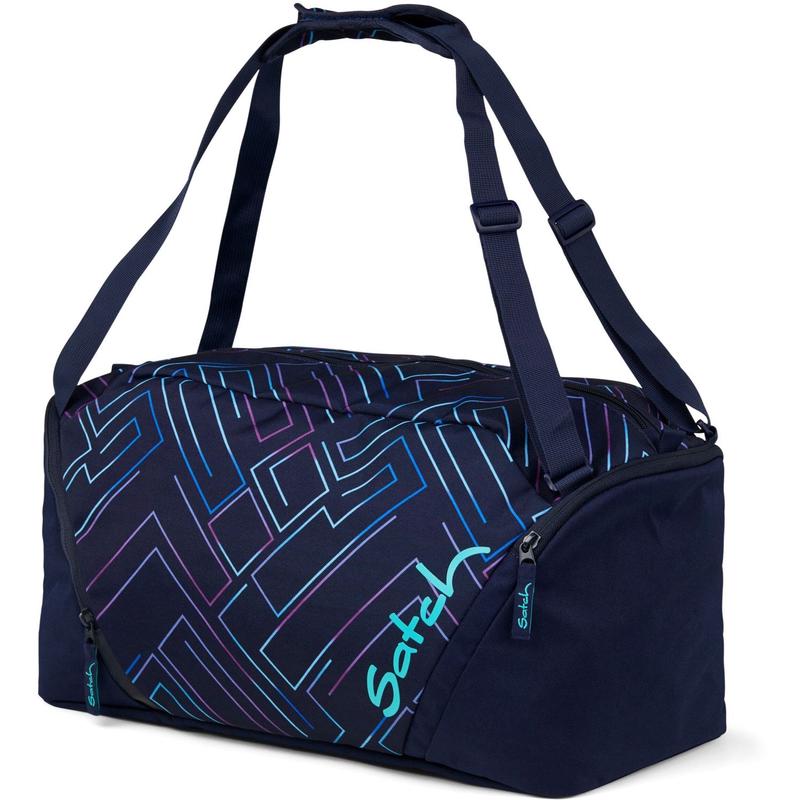 Satch Purple Laser Duffle Bag