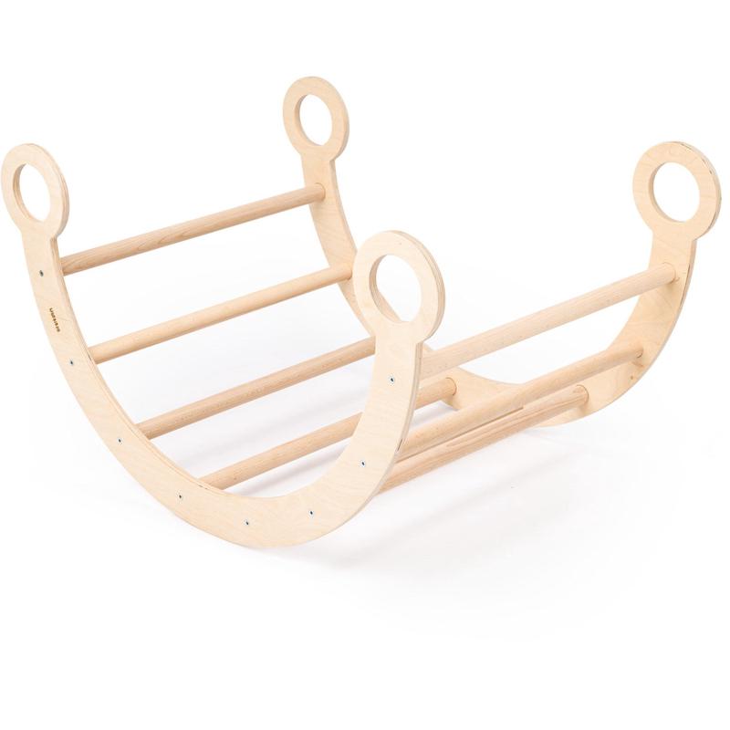 Woobiboo Natural Montessori Wooden Rocker M