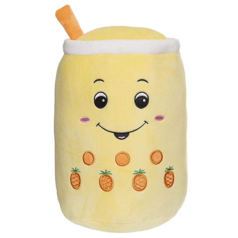 Teddykompaniet Kramisar - Bubble Tea, Yellow, 30 cm
