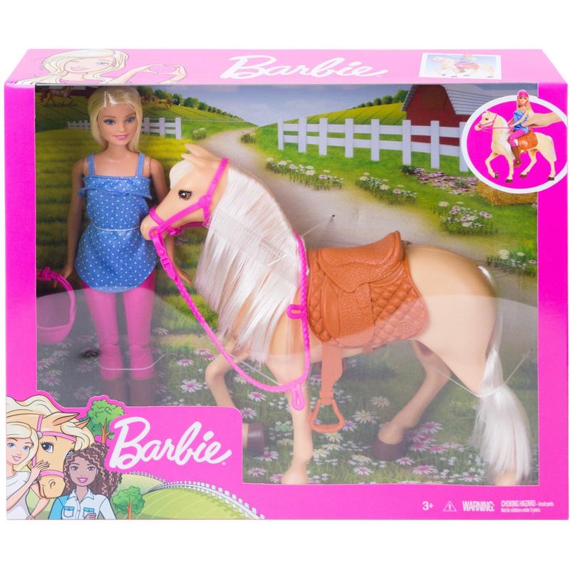 Barbie Doll and Horse