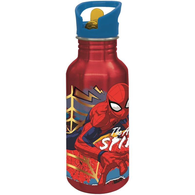 Euromic Spiderman Alu Bottle Sipper