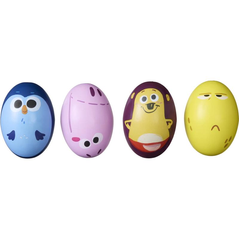 DR Brste Rattle Eggs, 4-pack