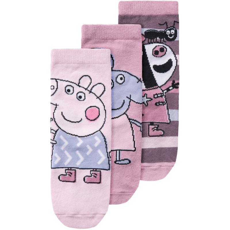 Name It Corsage Odassa Peppa Pig 3-pack Socks