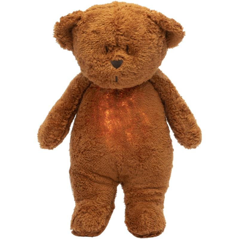 Moonie Caramel 2.0 Organic Humming Bear With A Lamp