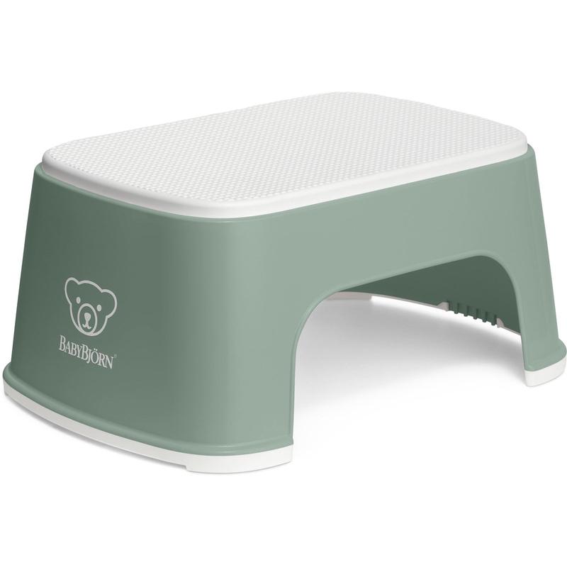 BabyBjrn Grey Green/White Step Stool