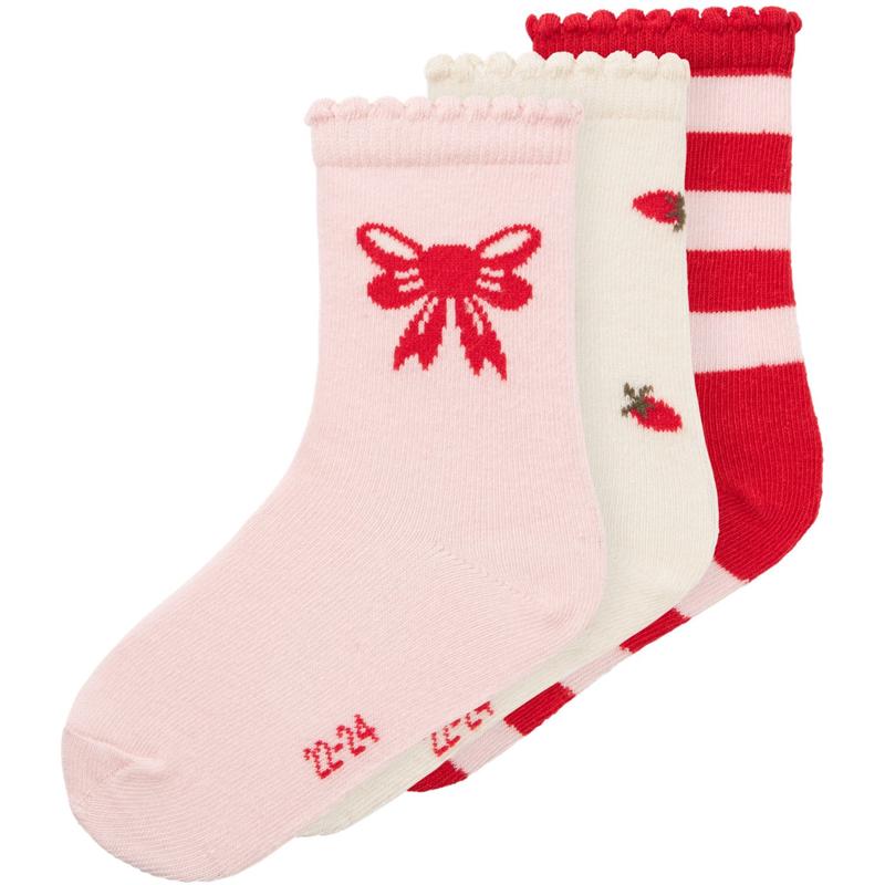 Name It Cloud Dancer Futti 3-Pack Socks