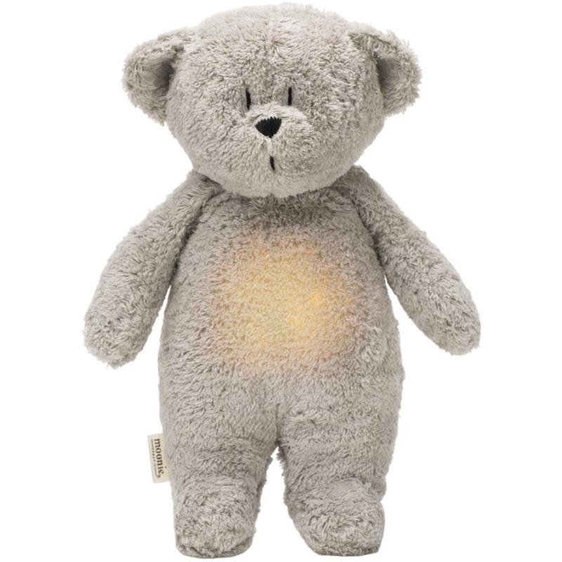 Moonie Gray 2.0 Organic Humming Bear With A Lamp