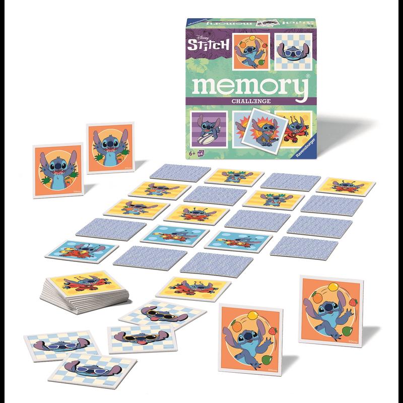 Ravensburger Disney Stitch Challenge Memory - Memory Game