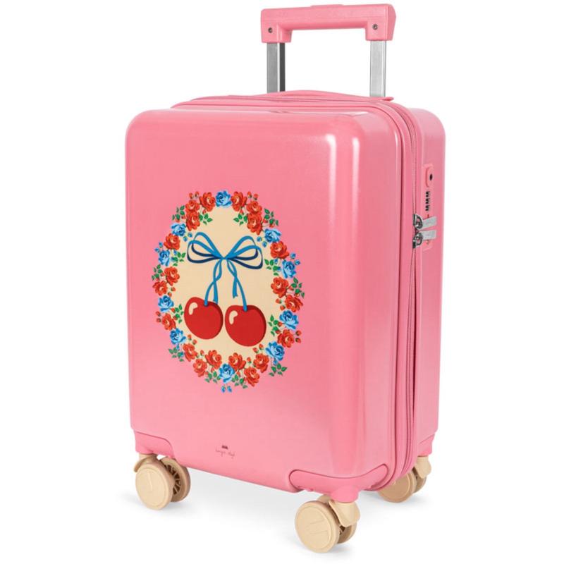 Konges Sljd Cherry Bow Travel Suitcase