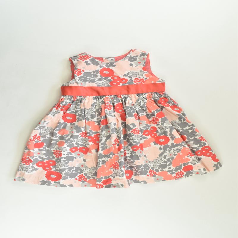 Gymboree Size 0 (6-12 months) Floral Dress