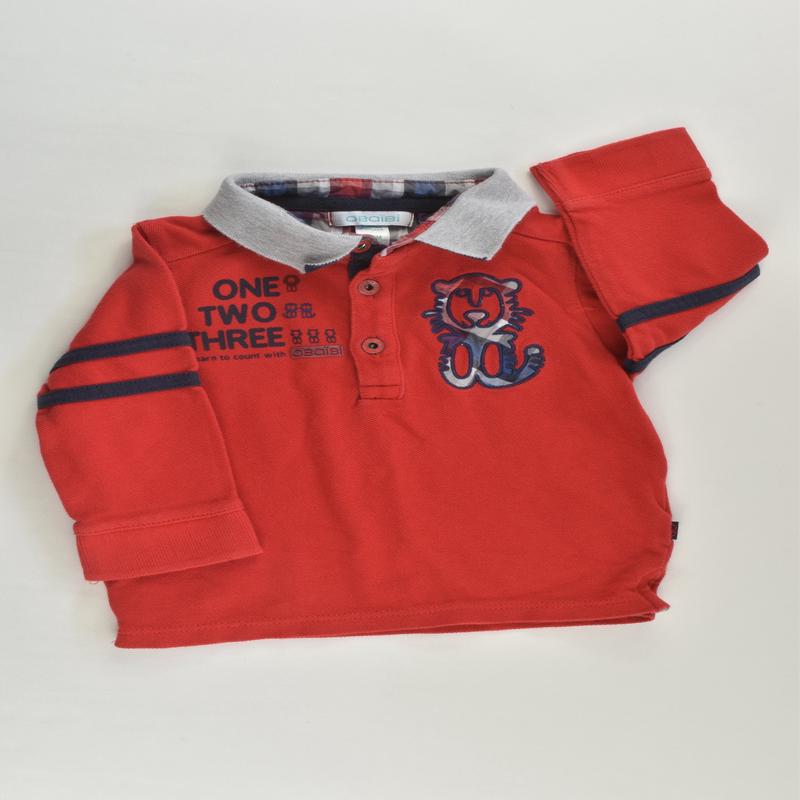 Obabi Size 00 (6M, 67 cm) Polo Top
