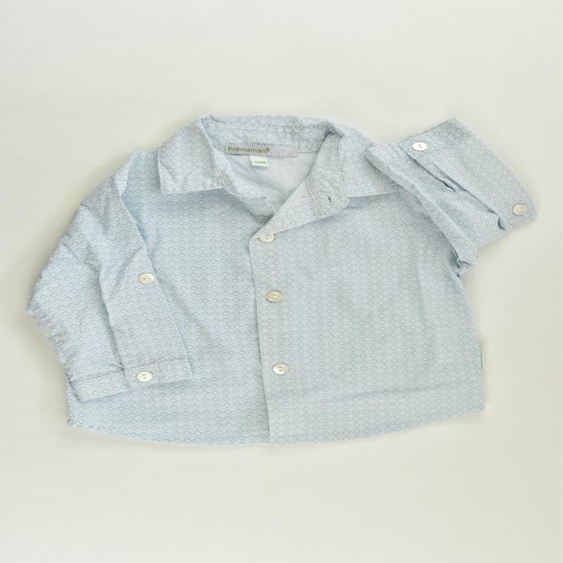 Prmaman (France) Size 00 (6 months) Collared Shirt
