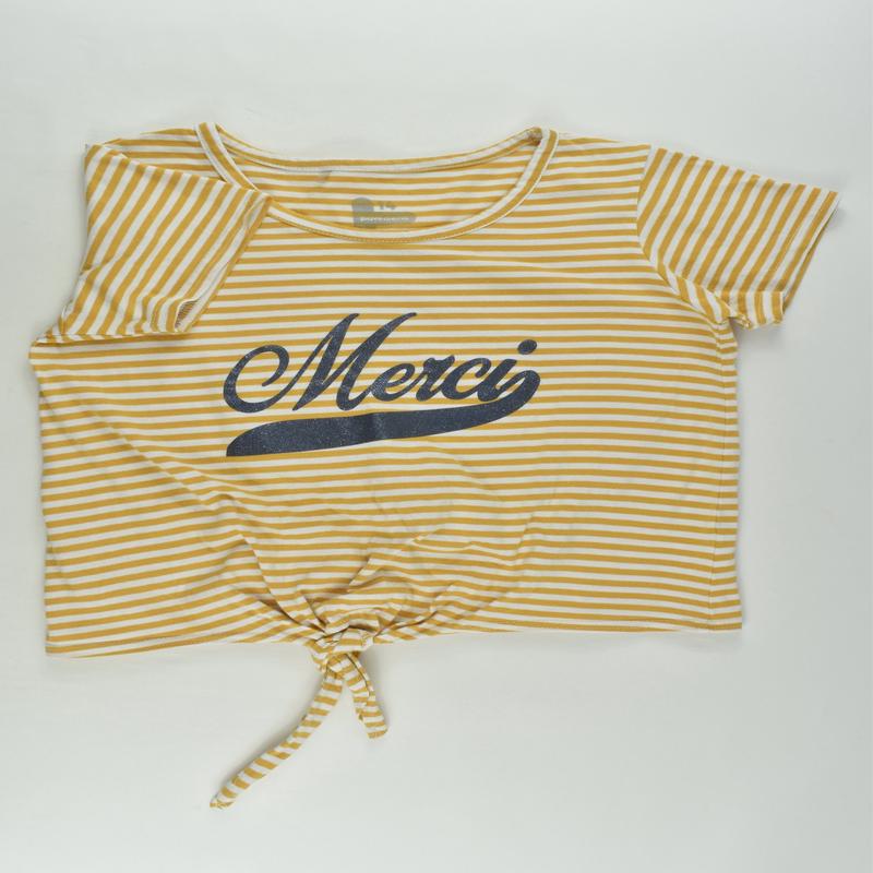 Pavement Size 14 'Merci' Tie-front T-shirt