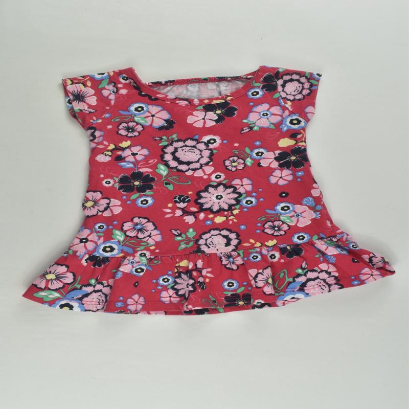 Aliav Todo Dia Size 00 Floral Dress