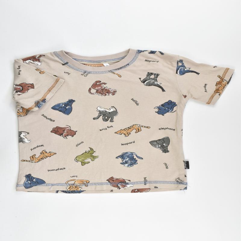 African Safari Size 5-6 T-shirt