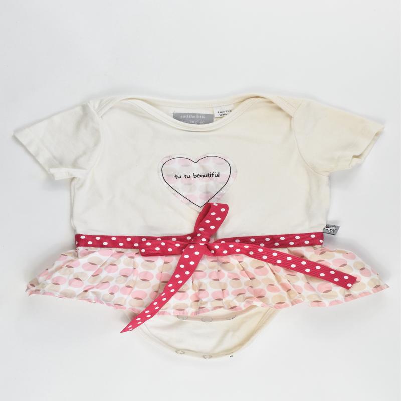 And The Little Dog Laughed Size 3-6 months Romper