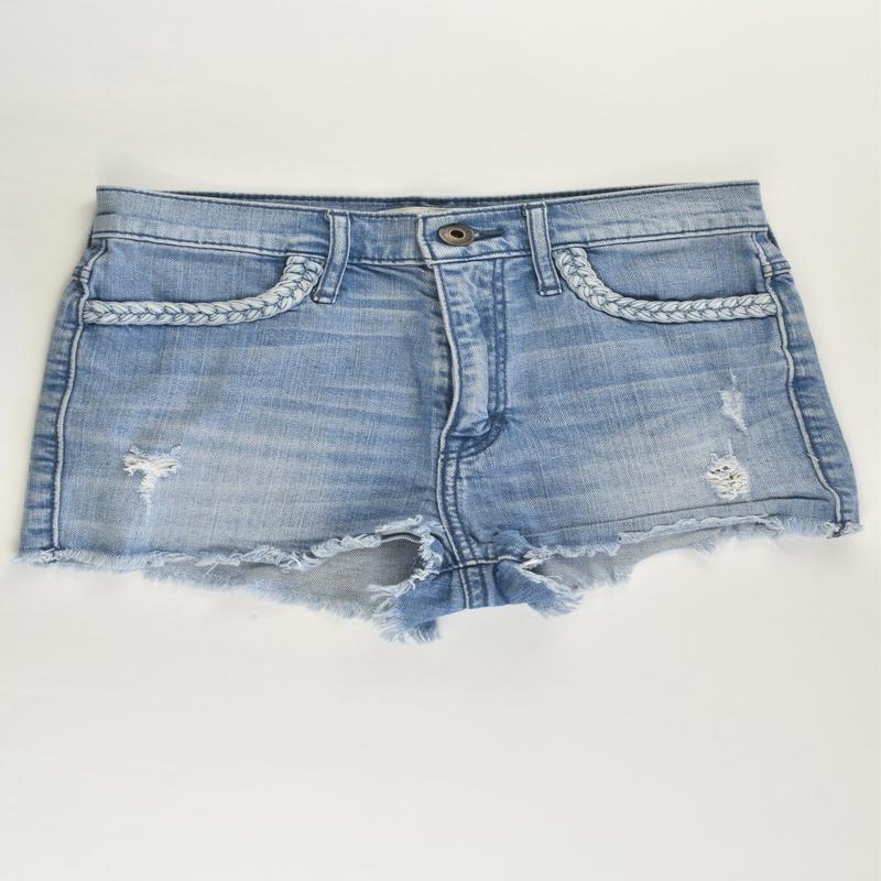 Abercrombie Kids Size 14 Stretchy Denim Shorts