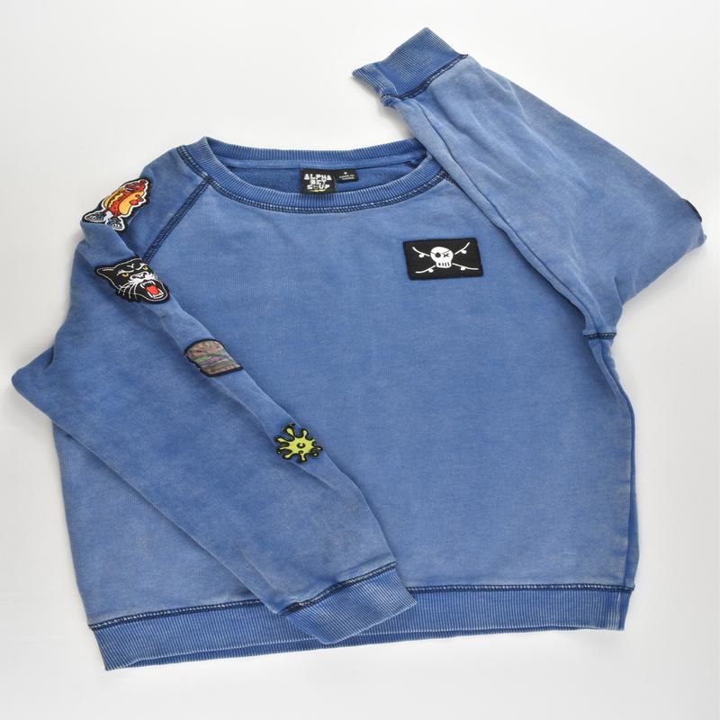 Alphabet Soup Size 8 Patches Sweater