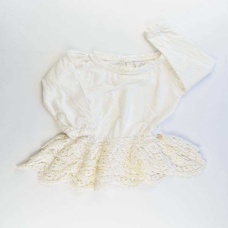 Alex & Ant Size 2 Lace Hem Dress