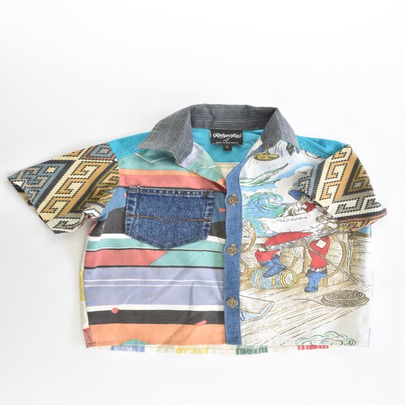 Robyn Ru (Australia) Size 2 Pirate Collared Shirt