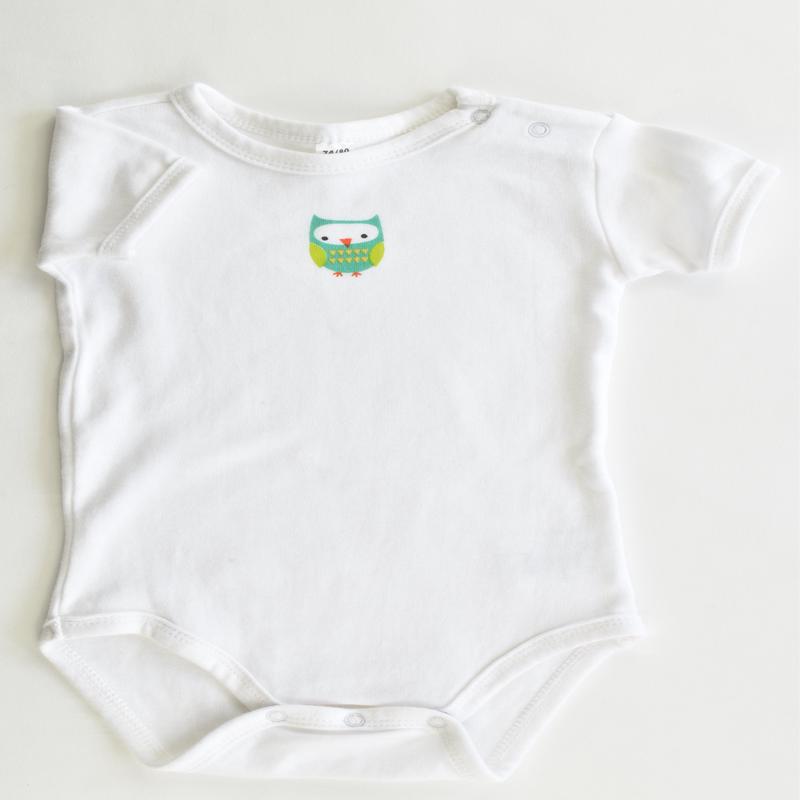 Zeeman (Netherlands) Size 74/80 cm (0) Owl Bodysuit
