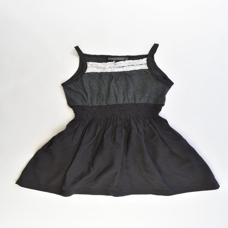 Rock Your Baby Size 4 Dress with Lace Detail