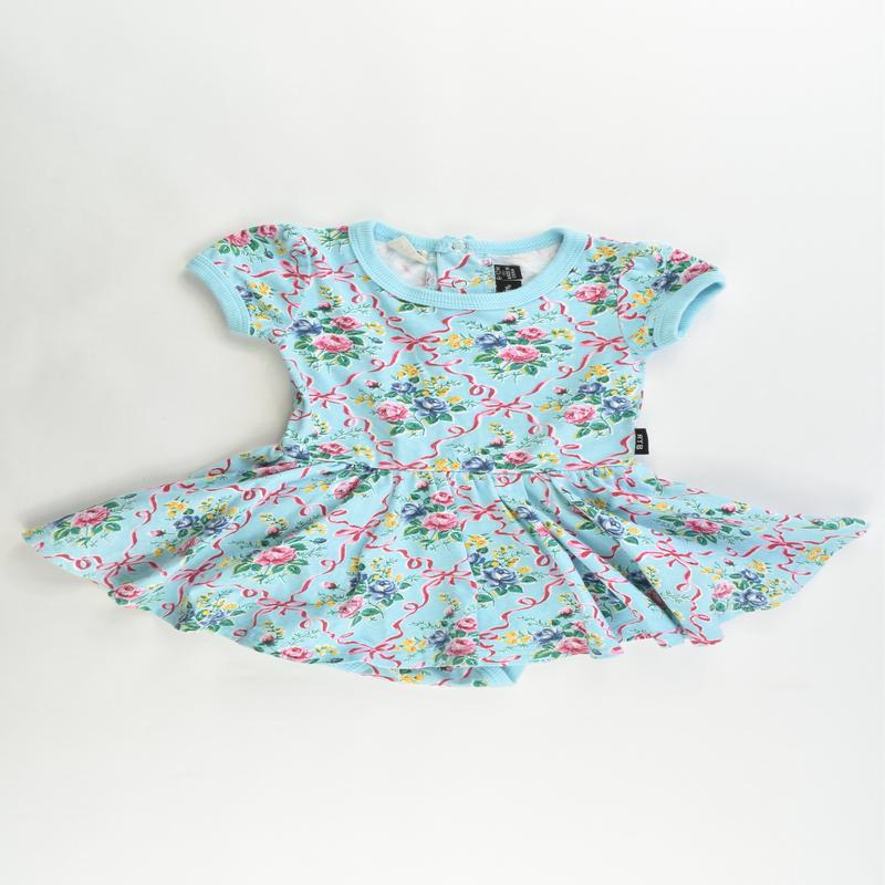 Rock Your Baby Size 6-12 months (0) Floral Dress/Bodysuit
