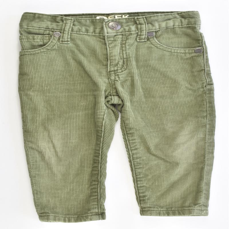 Peek Dungarees Size 6-12 months Cord Pants