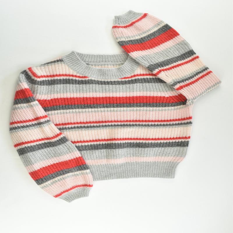 Pavement Size 8 Striped Knitted Jumper