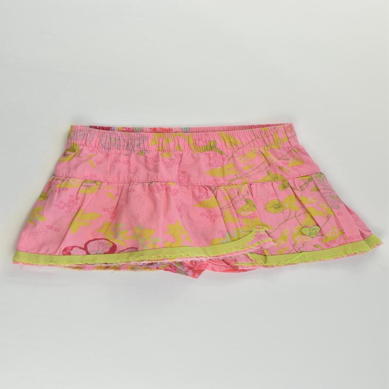 3 Pommes (France) Size 1 (23 months, 86 cm) Floral Skort
