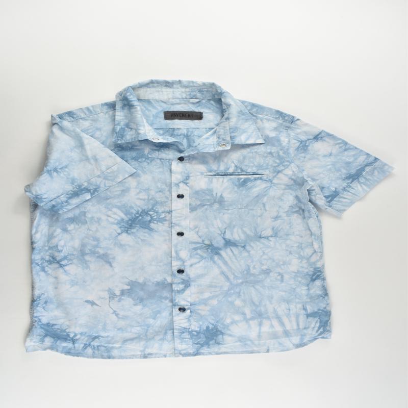 Pavement Size 12 Tie-Dye Collared Shirt