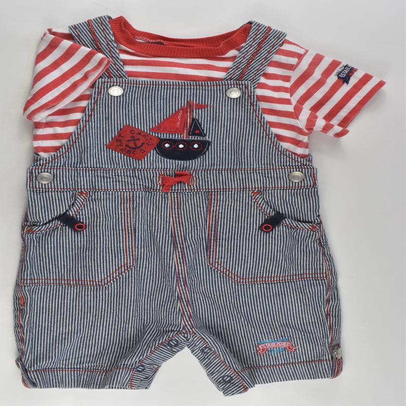 Rock a Bye Baby Boutique Size 1 (12-18 months) Nautical Outfit