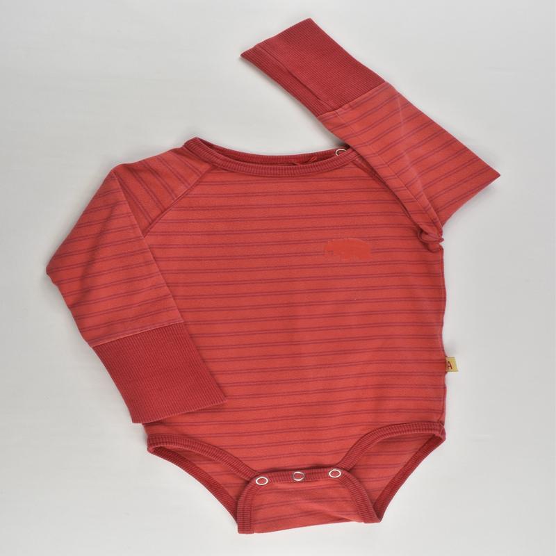 Alba Baby (Alba of Denmark) Size 1 (86 cm) Striped Panda Bodysuit